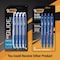 Bic GLIDE Bold Ballpoint Pen, Retractable, Bold 16 mm, Blue Ink, Translucent Blue Barrel, 4PK VLGBP41-BLU - alternate 2